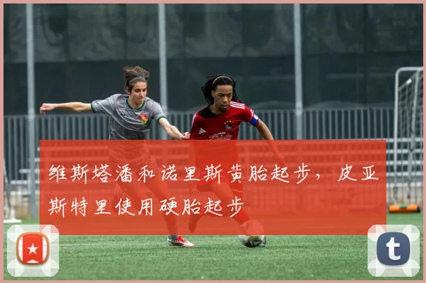 维斯塔潘和诺里斯黄胎起步，皮亚斯特里使用硬胎起步